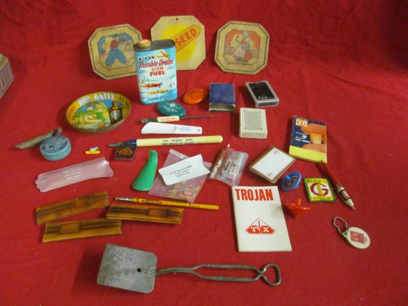 lot 56 image: vintage advertising articles