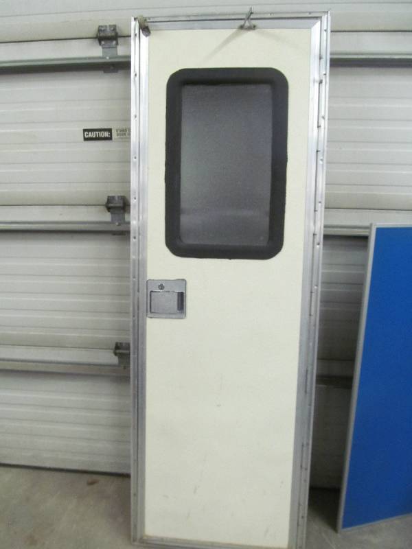 lot 66 image: RV door with screen