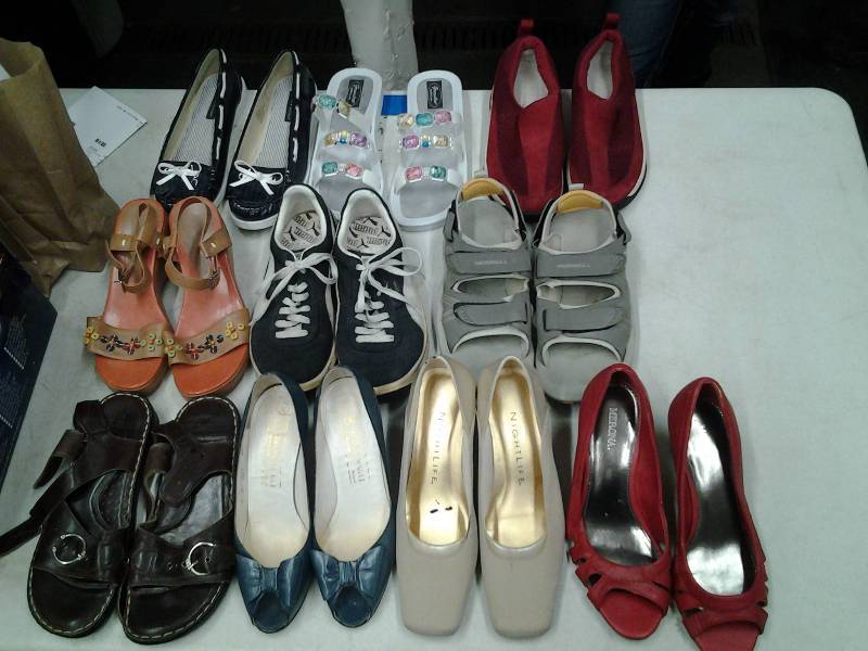 lot 47 image: 10 Pairs Of Shoes Womens Size 7-8
