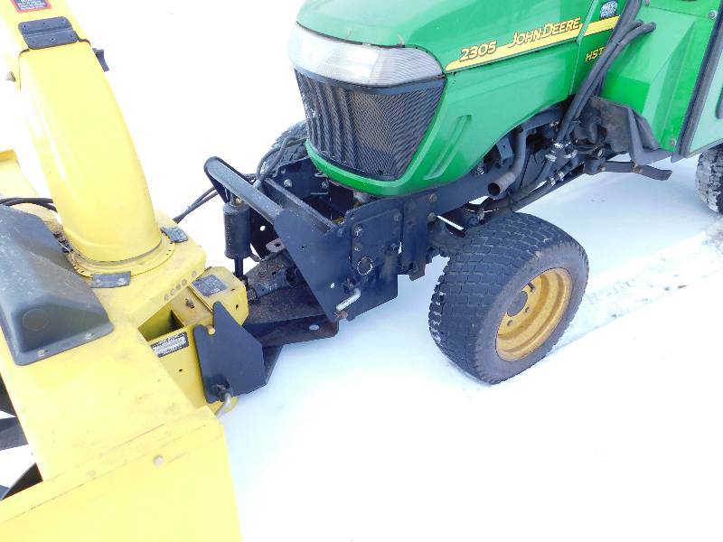 2007 John Deere 2305 Lawn mower/Snow blower Tractor | John ...