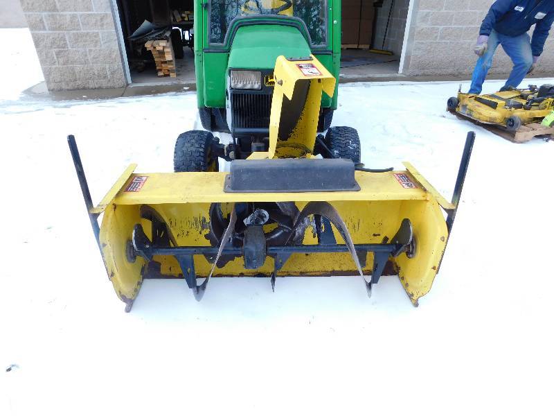 1999-2000 John Deere 455 Lawn Mower Snow Blower Tractor 