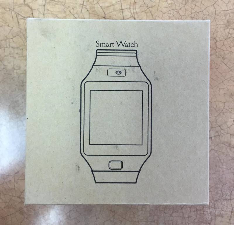 New DZ09 Bluetooth Smart Wrist Watch with Camera and Sim Card Slot - Silver