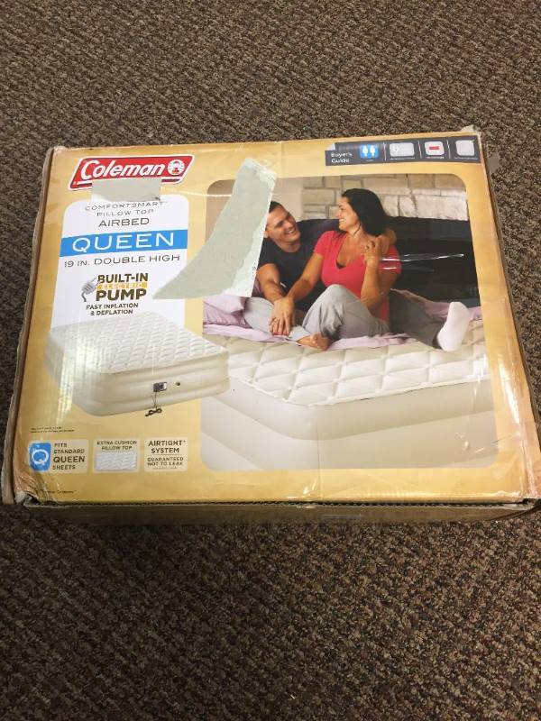 Coleman� 19in double high queen air mattress