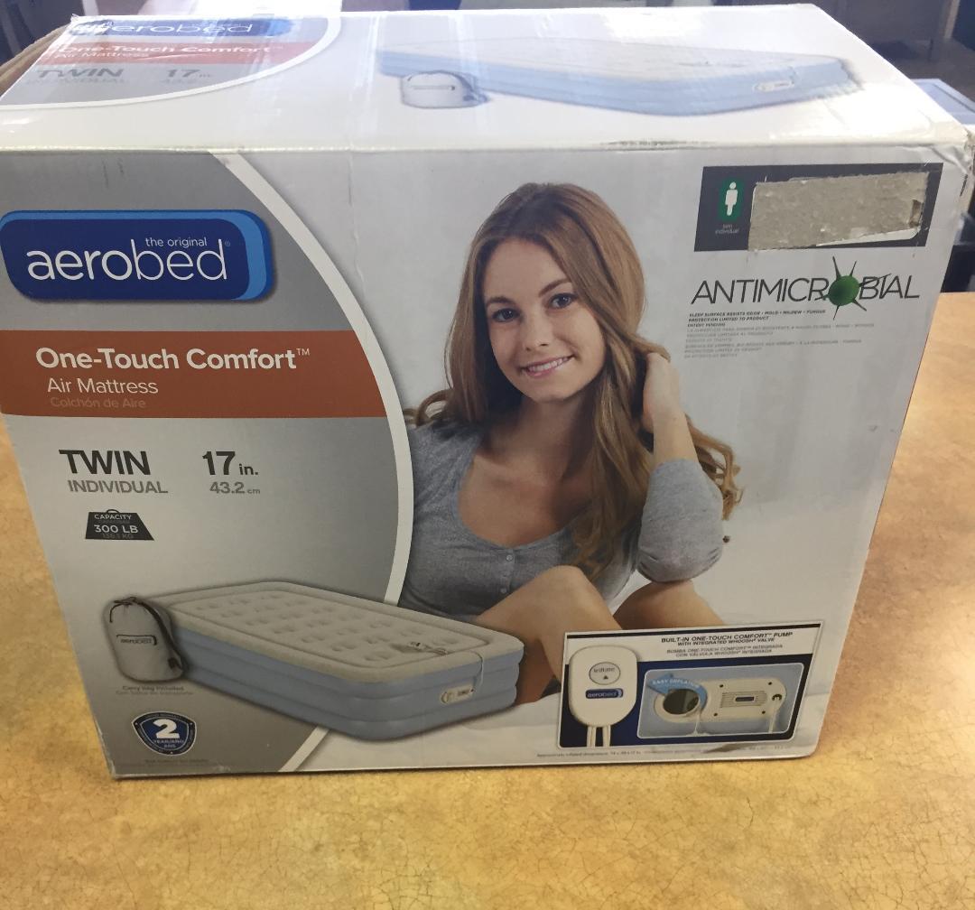 AeroBed� One-Touch Comfort Air Mattress - Double High Twin