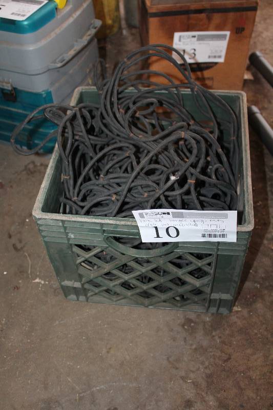 lot 10 image: Crate Lot of Elastic Truck Bed Cargo Nets