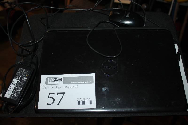 lot 57 image: Dell Laptop, Untested