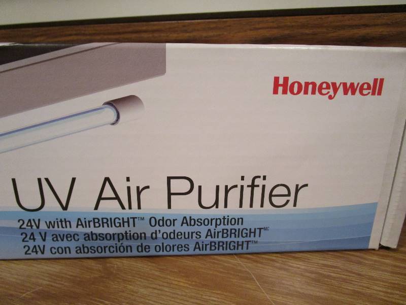 lot 20 image: (2) (New) Honeywell UV Air Purifiers