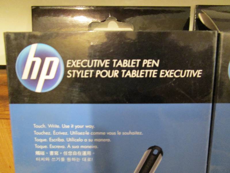 lot 23 image: (2) (New) HP Executive Tablet Pens
