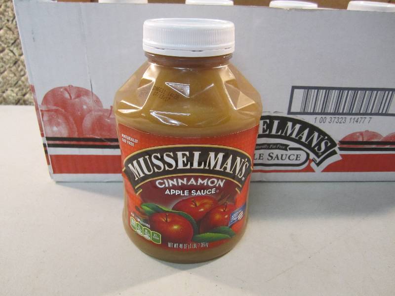 lot 40 image: Case of 8 Jars of Cinnamon Apple Sa...