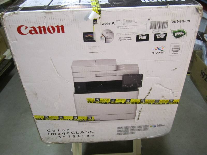 lot 1 image: Canon Image Class MF731Cdw All-In-O...