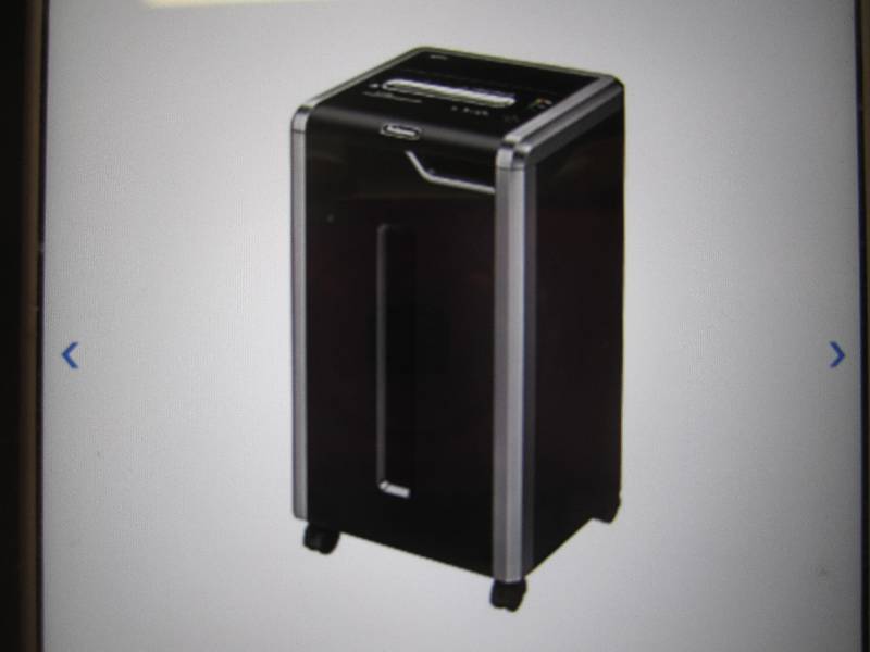 lot 5 image: Fellows Powershred 325i Jam Proof 2...