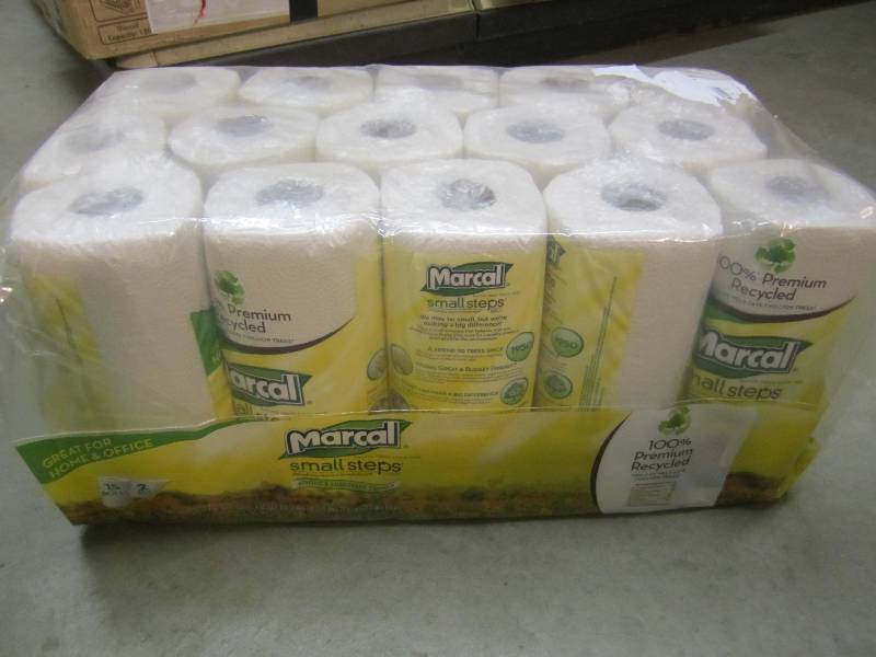 lot 6 image: Pack of 15 Rolls 2-Ply Paper Towels...