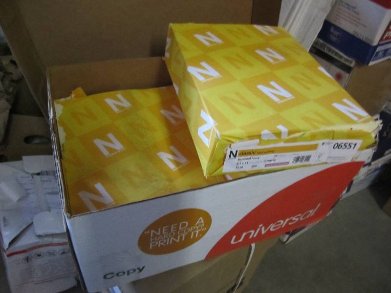 lot 14 image: 6 Reams of 500 each Color Printer P...