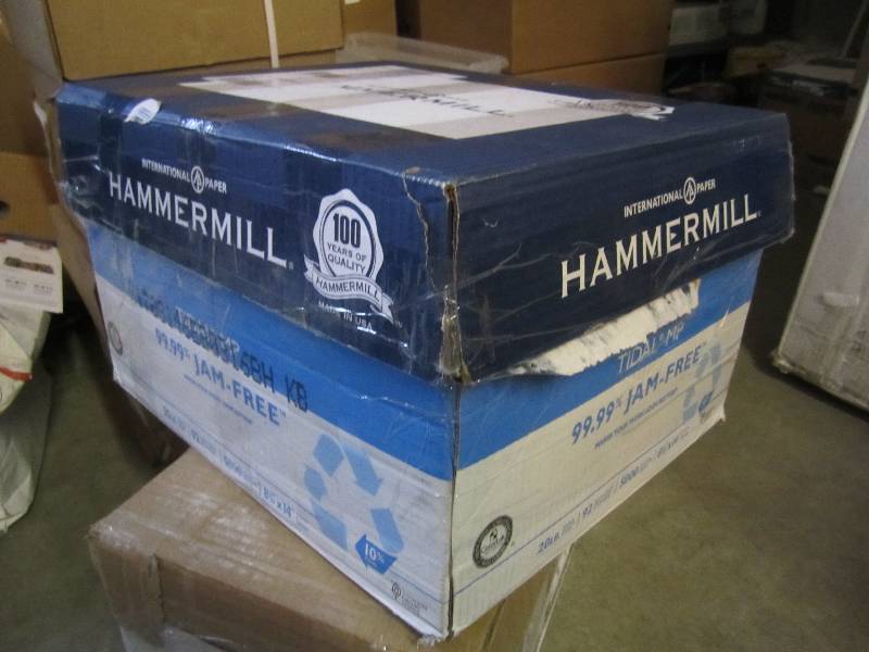 lot 26 image: Case of 5000 Sheets 10 Reams of 500...
