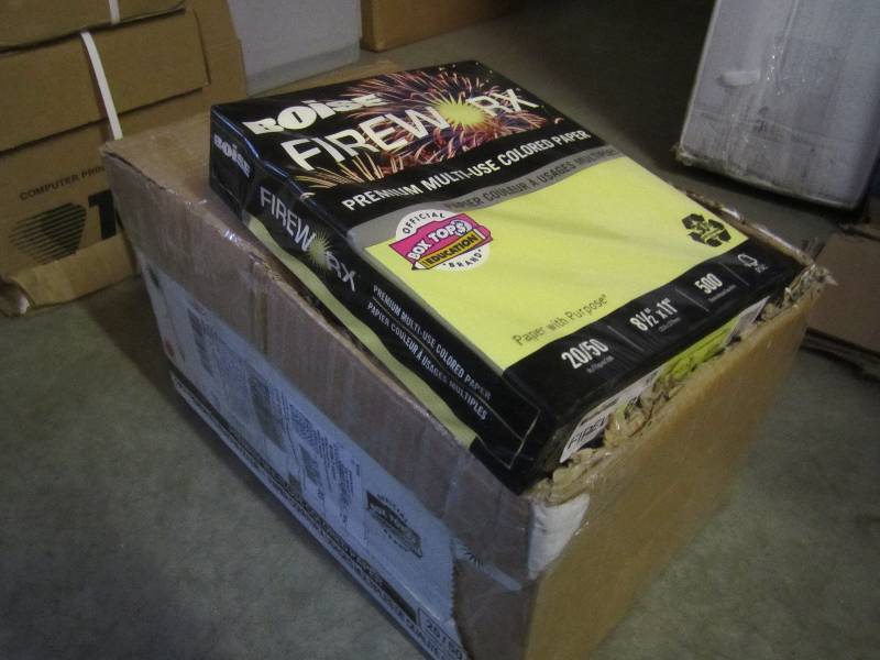 lot 31 image: Case with 4500 Sheets 9 Reams of 50...