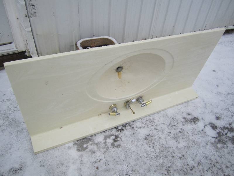 lot 33 image: Bathroom Counter Top with Sink and ...