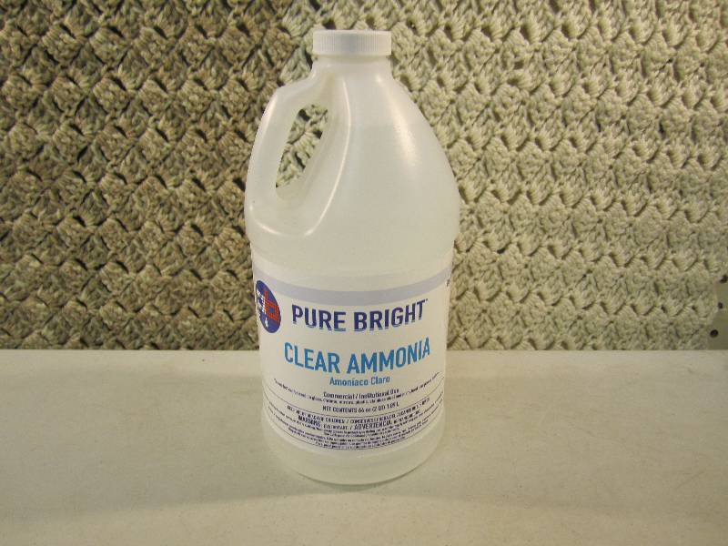 lot 65 image: Lot of 7 Pure Bright Clear Ammonia ...