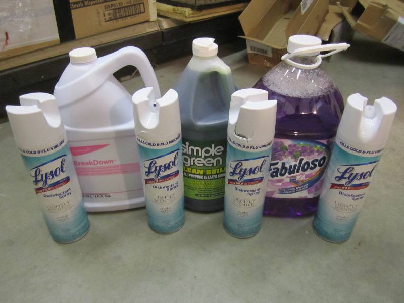 lot 76 image: Mixed Lot of Cleaners Etc. See Phot...