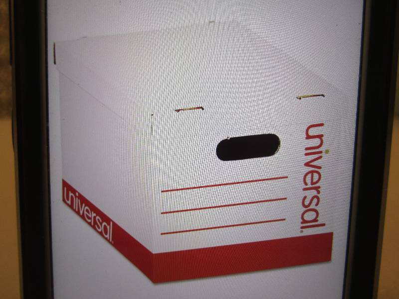 lot 78 image: Case of 12 Universal Strage Boxes w...