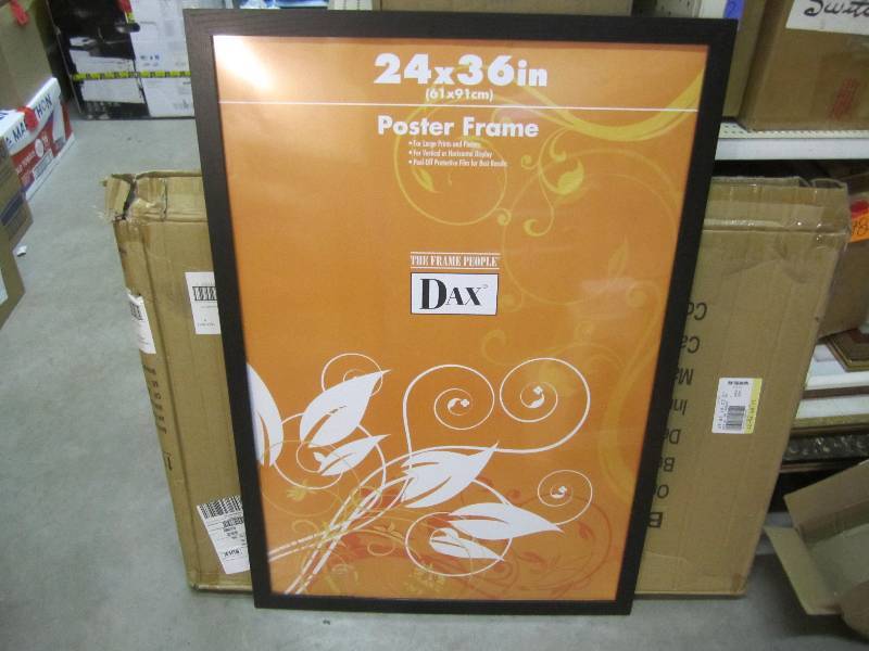 lot 79 image: 24 x 36 Poster Frame Black Frame ...