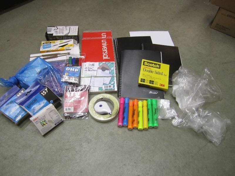 lot 86 image: Mixed Office Lot Highlighters, Eras...