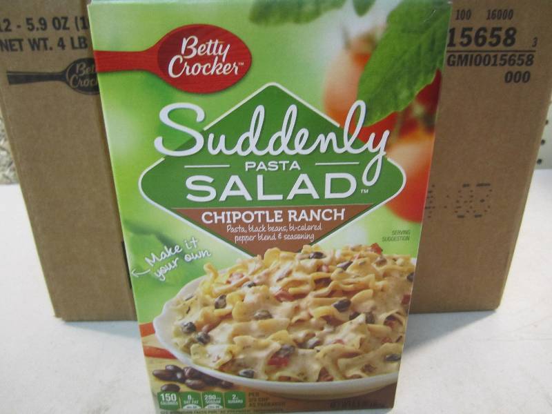lot 98 image: Case of 12 Suddenly Salad Pasta Chi...