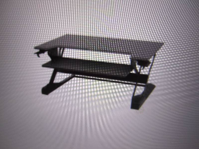 lot 114 image: Ergotron WorkFit -TL SitStand Desk...