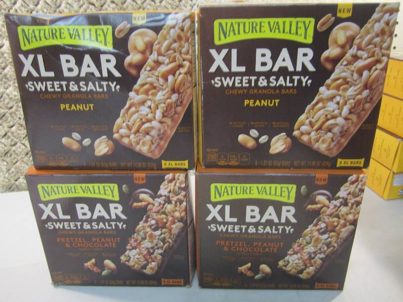 lot 132 image: Mixed Lot of 4 Boxes Nature Valley ...