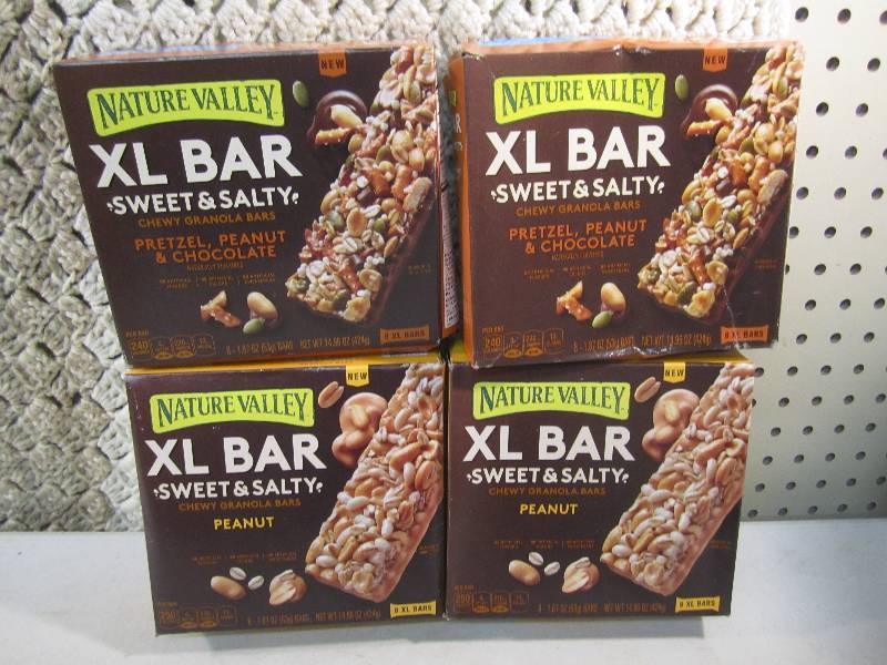 lot 133 image: Mixed Lot of 4 Boxes Nature Valley ...