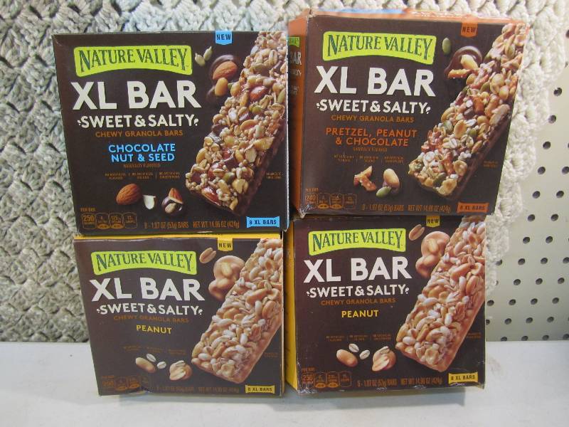lot 136 image: Mixed Lot of 4 Boxes Nature Valley ...