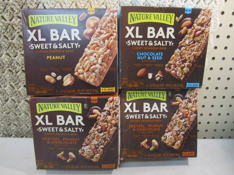 lot 137 image: Mixed Lot of 4 Boxes Nature Valley ...