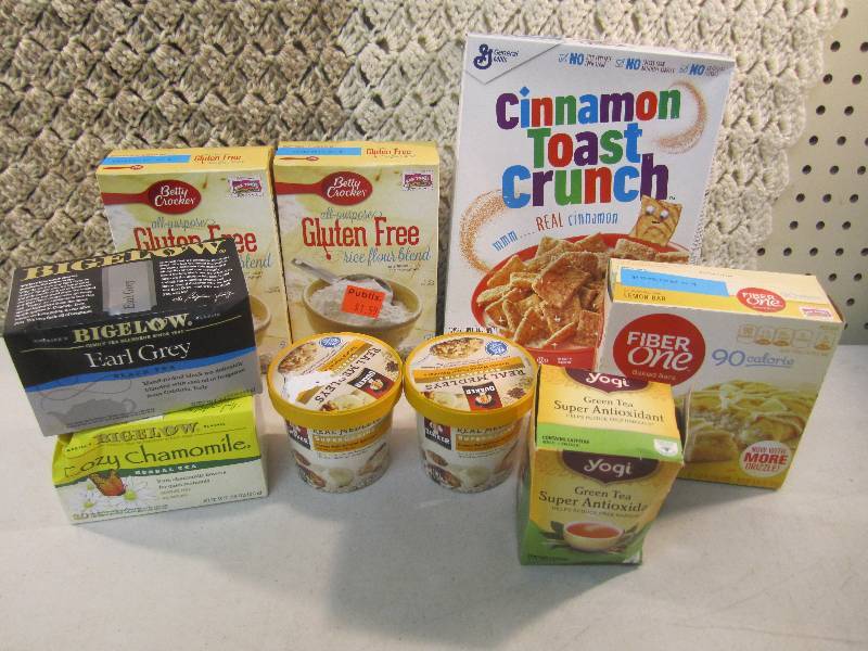 lot 144 image: Mixed Lot See Photos. Cereal, Fiber...