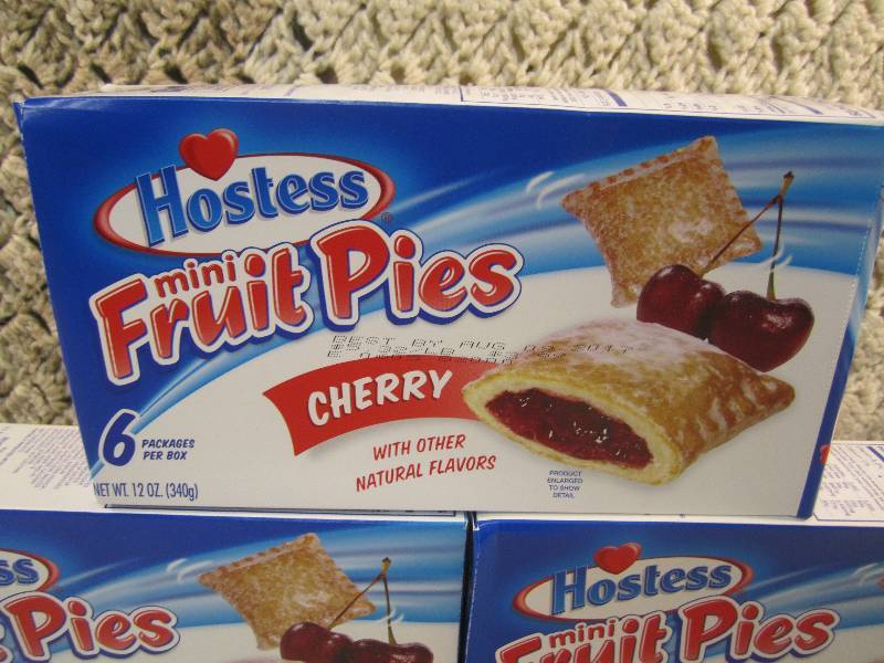 lot 157 image: Lot of 3 Boxes Hostess Mini Fruit P...