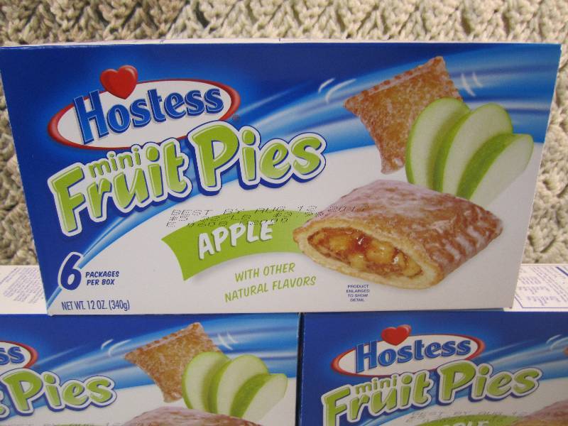 lot 161 image: Lot of 3 Boxes Hostess Mini Fruit P...