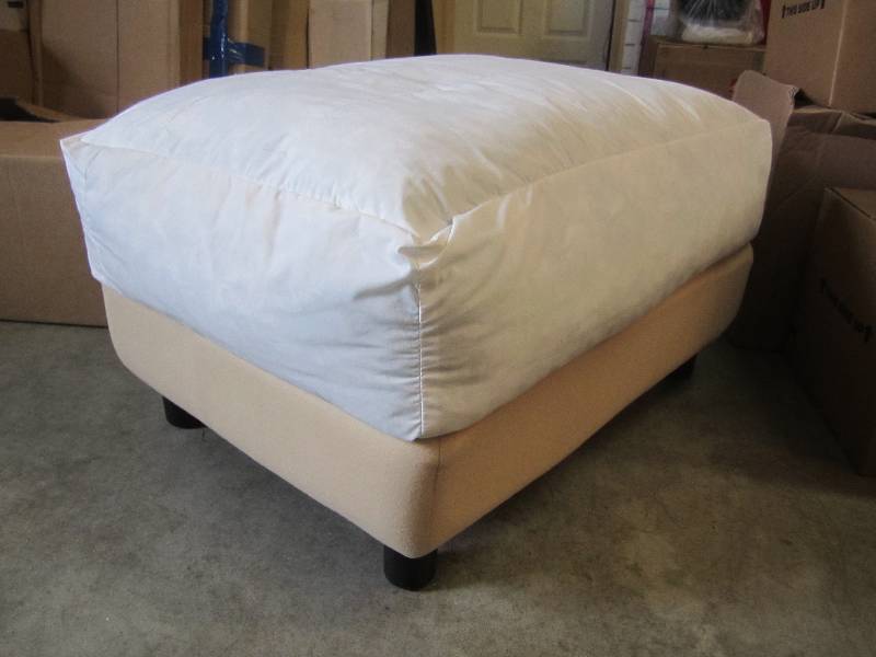lot 178 image: Down Topped Ottoman Approx. 32 x 2...