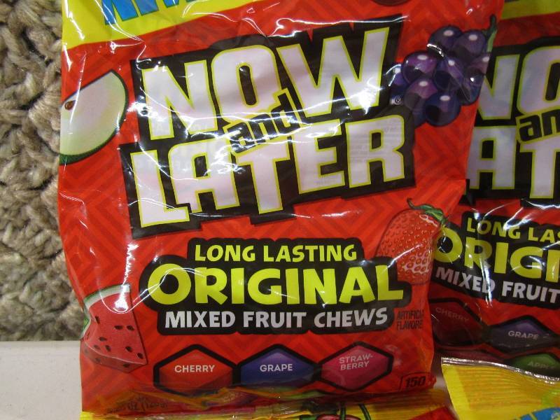 lot 207 image: 6 Bags of Now and Later Long Lastin...