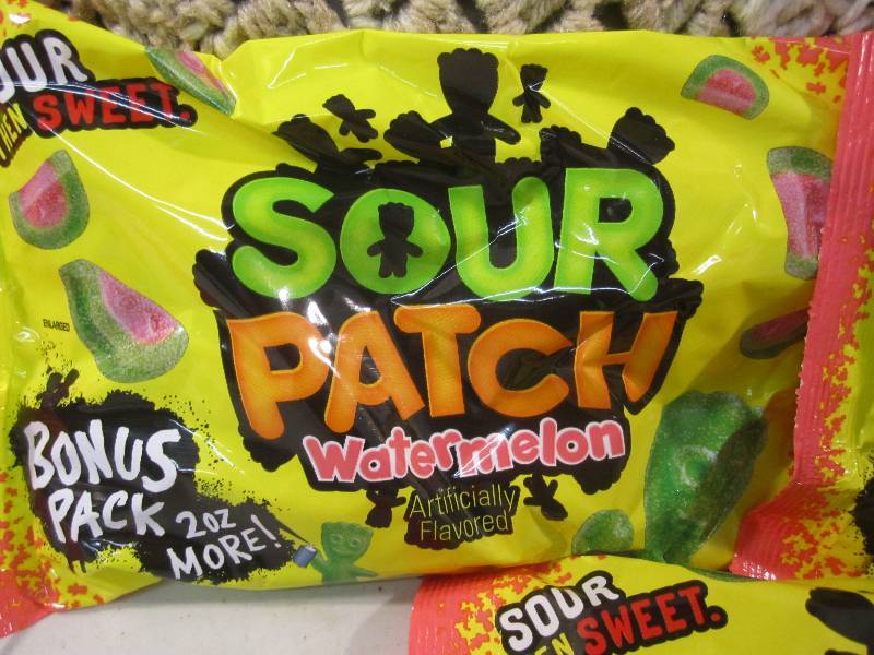 lot 215 image: 3 Bags of Watermelon Sour Patch Sou...