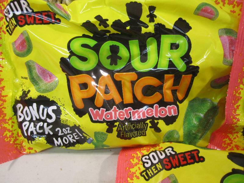 lot 217 image: 3 Bags of Watermelon Sour Patch Sou...