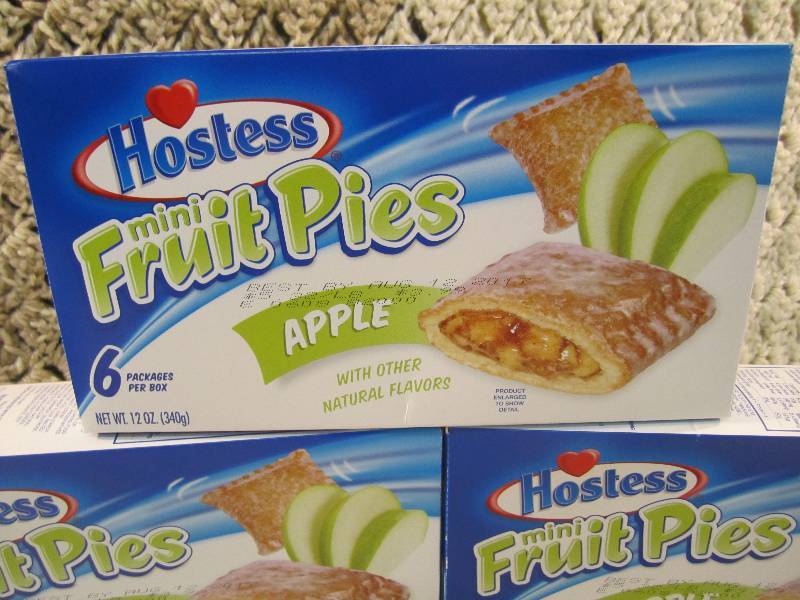 lot 238 image: 3 Boxes of Hostess Mini Fruit Pies ...