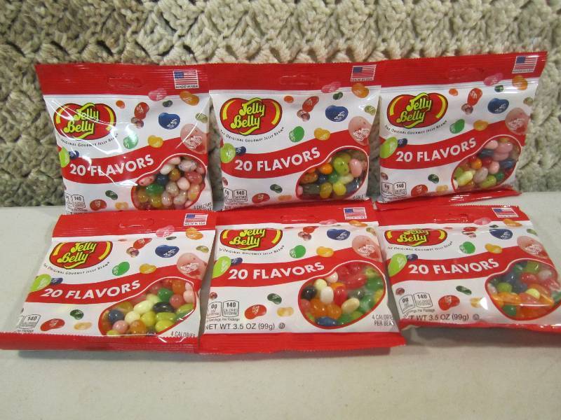 lot 251 image: Lot of 6 Bags Jelly Belly Gourmet J...