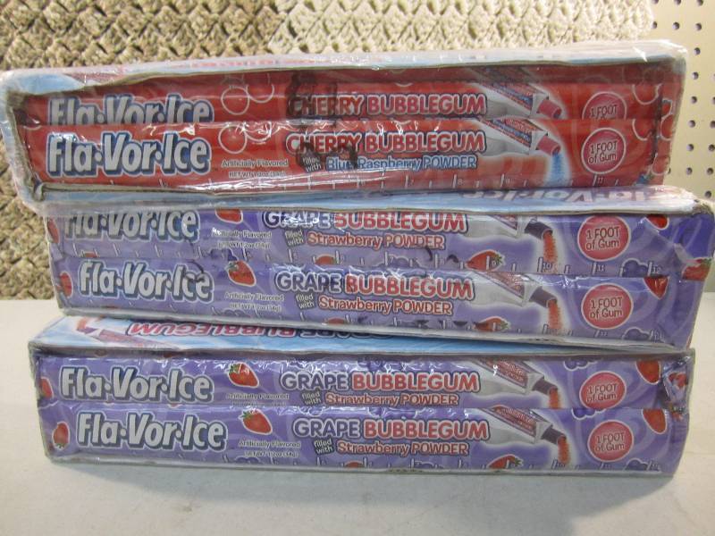 lot 252 image: Lot of 3 Boxes (12 per box) Fla-Vor...
