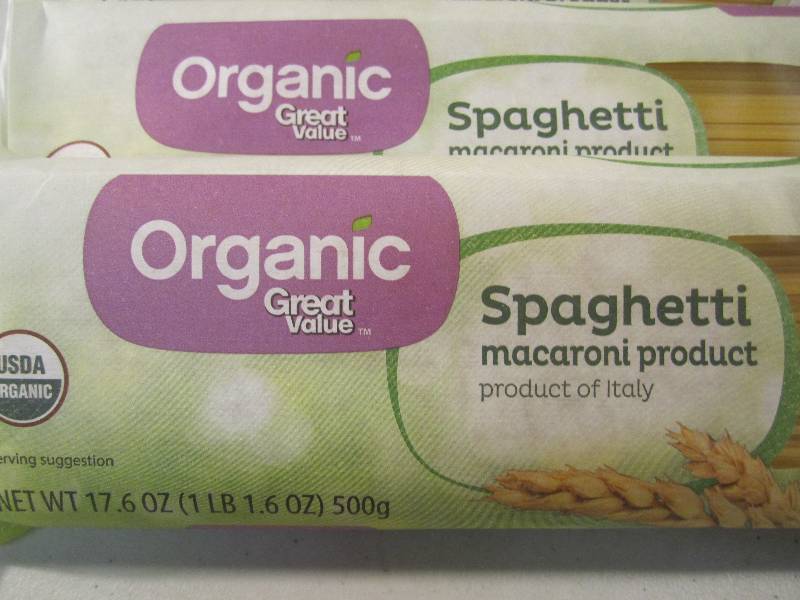 lot 267 image: Over 5 Pounds of Organic Spaghetti ...