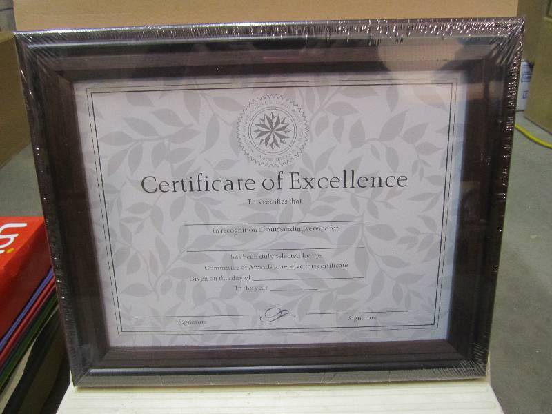 lot 285 image: Lot of 4 8.5 11 Redwood Certifica...