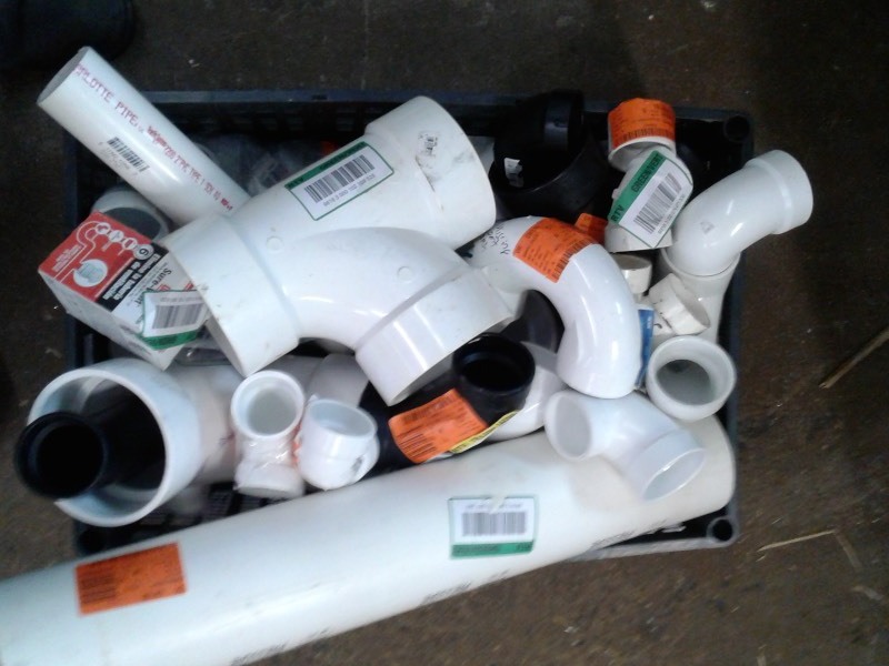 PVC Plastic Piping and Fittings
