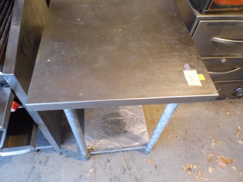 lot 11 image: Stainless Steel Table