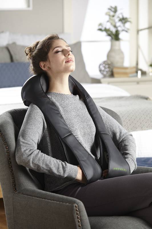 lot 1140 image: Prevari Shiatsu Neck & Back Massager with Heat