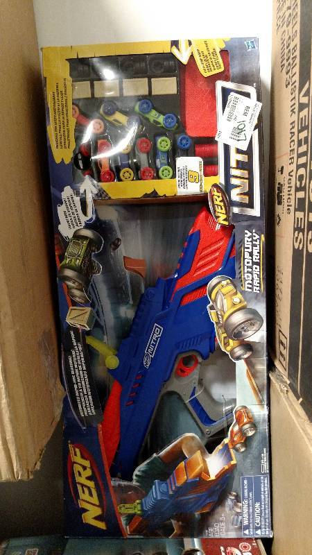 lot 1017 image: Nerf Nitro MotoFury Rapid Rally