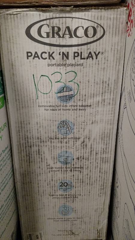 lot 1033 image: Graco Zuba Pack n Play Portable Play Yard