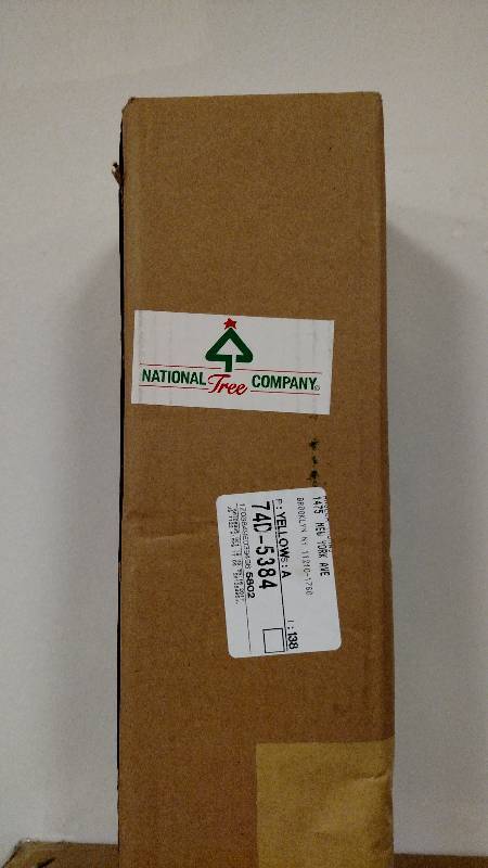 lot 1054 image: National Tree Company 13 Yellow and Orange Orchid Flowers