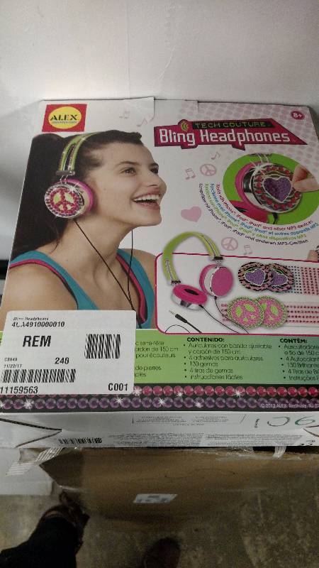 lot 1061 image: Bling Headphones